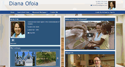 Desktop Screenshot of dianaofoiarealestate.com
